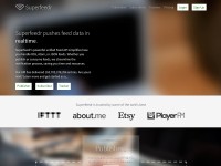 Desktop screenshot for superfeedr.com