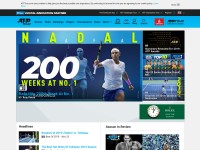 Desktop screenshot for atpworldtour.com