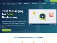 Desktop screenshot for textrequest.com