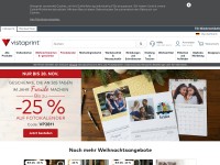 Desktop screenshot for vistaprint.de