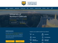 Desktop screenshot for unco.edu