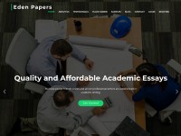 Desktop screenshot for edenpapers.com