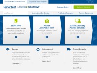 Desktop screenshot for genentech-access.com