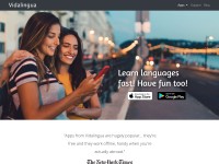 Desktop screenshot for vidalingua.com