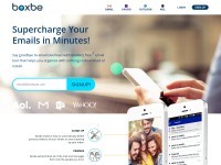 Desktop screenshot for boxbe.com