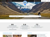 Desktop screenshot for leparking-moto.fr