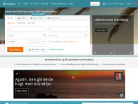 Desktop screenshot for travellink.dk