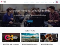 Desktop screenshot for sitel.com