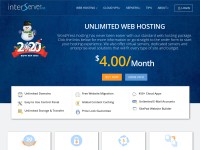Desktop screenshot for interserver.net