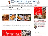Desktop screenshot for 101cookingfortwo.com