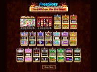 Desktop screenshot for freeslots.com