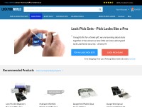 Desktop screenshot for lockpickworld.com