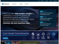 Desktop screenshot for verisk.com