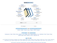 Desktop screenshot for wikibooks.org