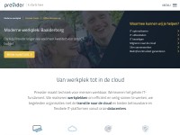 Desktop screenshot for previder.nl