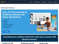 Desktop screenshot for bluehostreview.in