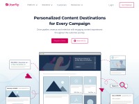 Desktop screenshot for uberflip.com