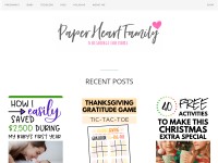 Desktop screenshot for paperheartfamily.com