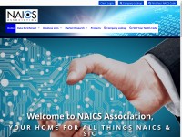 Desktop screenshot for naics.com