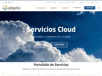 Desktop screenshot for adaptixnetworks.com