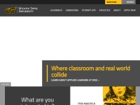 Desktop screenshot for wichita.edu