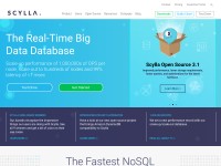 Desktop screenshot for scylladb.com