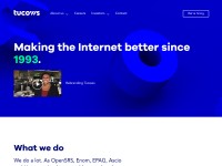 Desktop screenshot for tucows.com