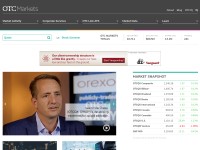 Desktop screenshot for otcmarkets.com