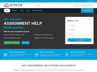 Desktop screenshot for gettutorhelp.com