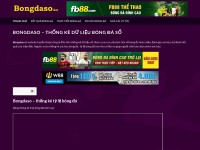 Desktop screenshot for bongdaso.live