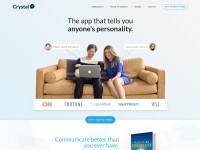 Desktop screenshot for crystalknows.com