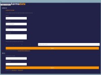Desktop screenshot for karmadata.com