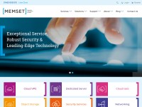 Desktop screenshot for memset.com