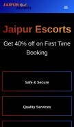 How babesofjaipur.com looks like on a mobile device such as an iPhone.