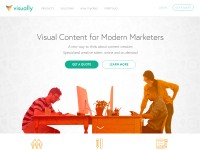 Desktop screenshot for visual.ly