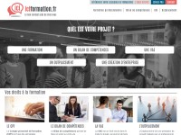 Desktop screenshot for iciformation.fr