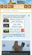 How backyardchickens.com looks like on a mobile device such as an iPhone.