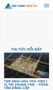How bacmientay.vn looks like on a mobile device such as an iPhone.