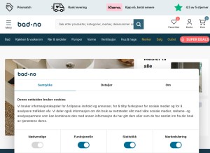 How bad.no looks like on a tablet such as an iPad.