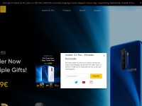 Desktop screenshot for realme.com