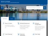 Desktop screenshot for orlando.gov