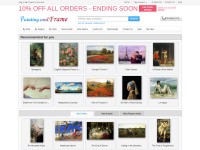 Desktop screenshot for paintingandframe.com