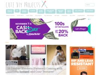 Desktop screenshot for cutediyprojects.com