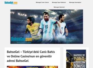 How bahsegelegirisyap.com looks like on a tablet such as an iPad.