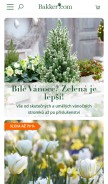 How bakker.cz looks like on a mobile device such as an iPhone.