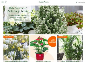 How bakker.cz looks like on a tablet such as an iPad.