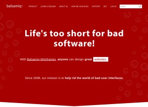 How balsamiq.com looks like on a tablet such as an iPad.