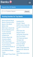 How banks-america.com looks like on a mobile device such as an iPhone.