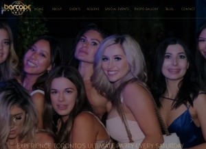 How barcodesaturdays.com looks like on a tablet such as an iPad.