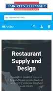 How bargreen.com looks like on a mobile device such as an iPhone.
